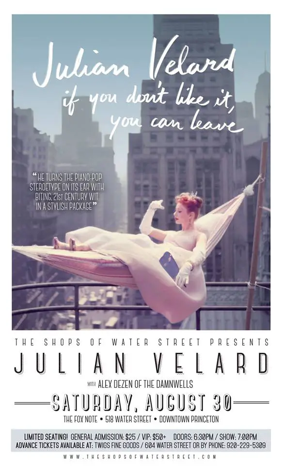 Julian Velard Release