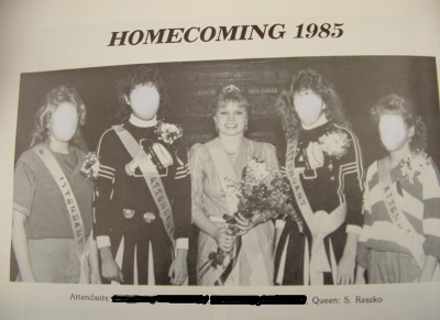 Sue Reszko Antigo Homecoming Queen 1985