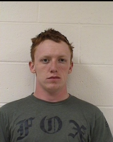 Stewart Miller of Schofield, age 21, was charged with Tampering with a Global Positioning System Tracking Device, Theft of Movable Property from a Person or Corpse, Battery, Disorderly Conduct, Entry into a Building or Construction Site/Room, 2 counts of Criminal Damage to Property and 4 counts of Felony Bail Jumping on 06/18/2013. Stewart Miller mugshot